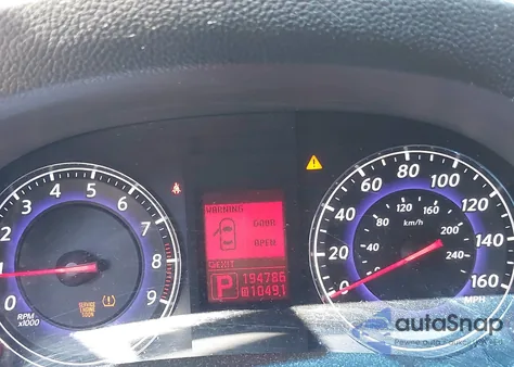 2007 Infiniti G35 Sport из США, поврежденный, VIN JNKBV61E07M710640